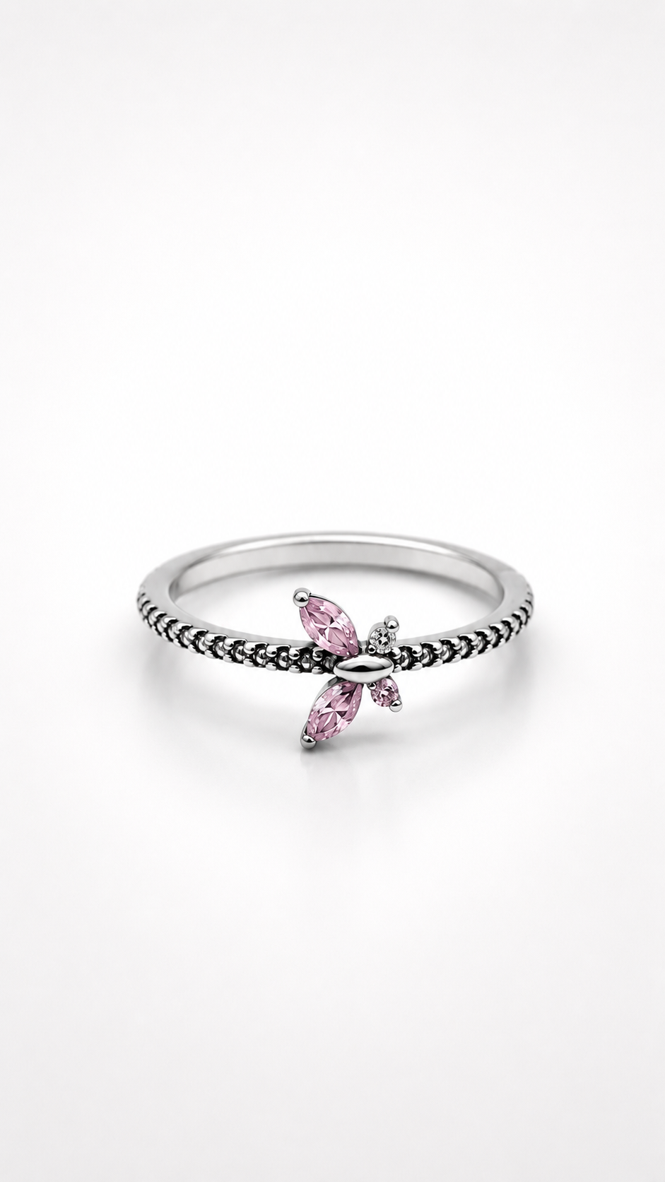 Anillo Mariposa Rosa