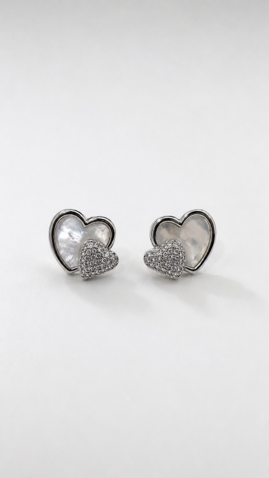 Aretes Duo Heart