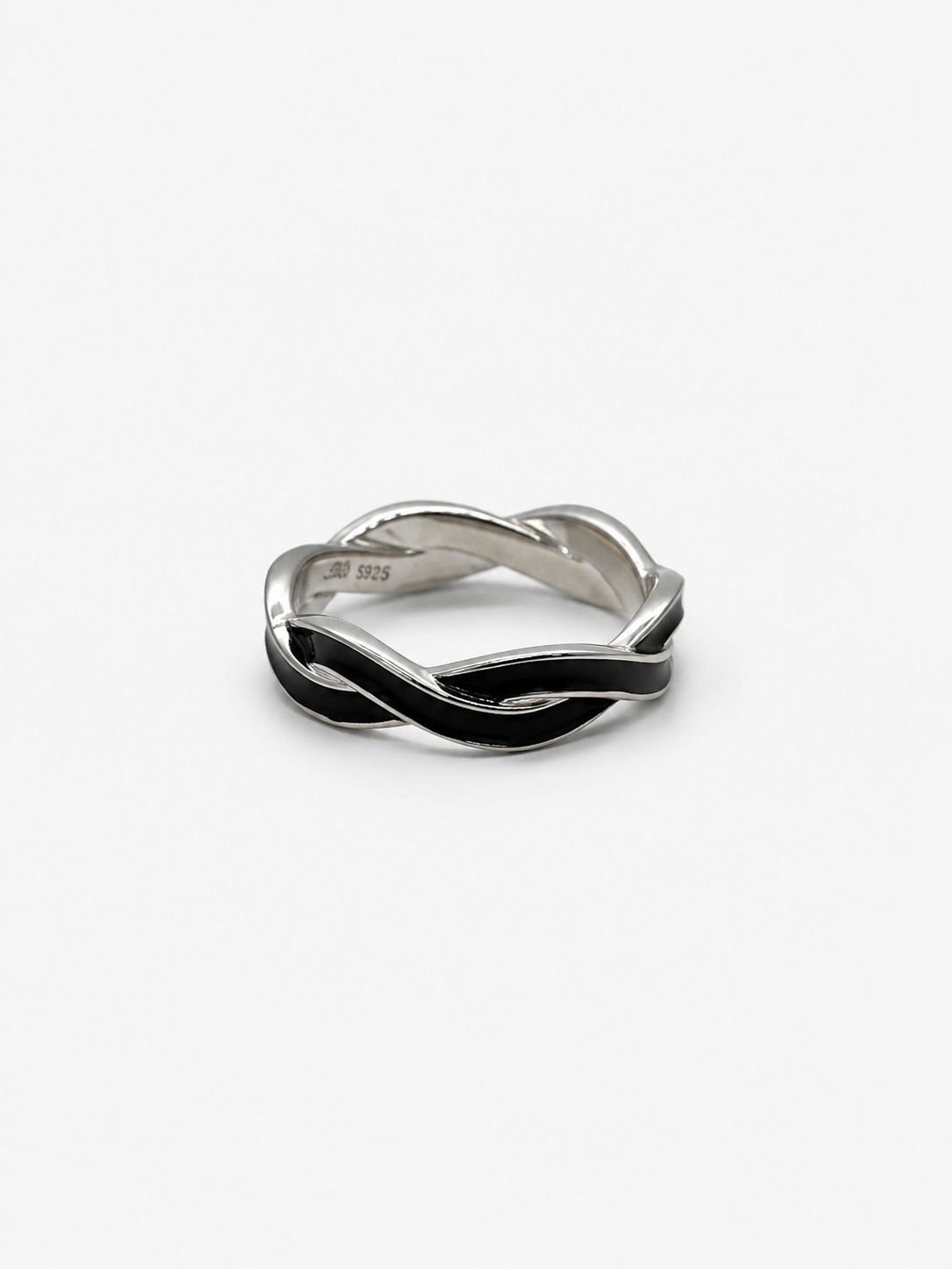 Anillo Trenza Noir