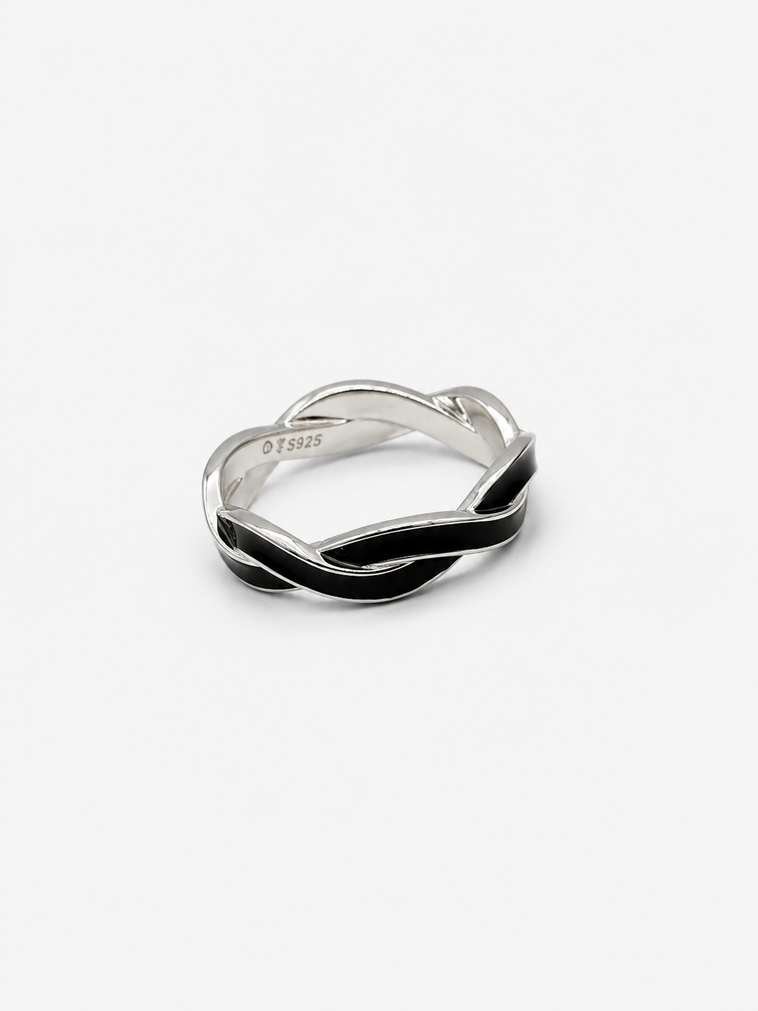 Anillo Trenza Noir