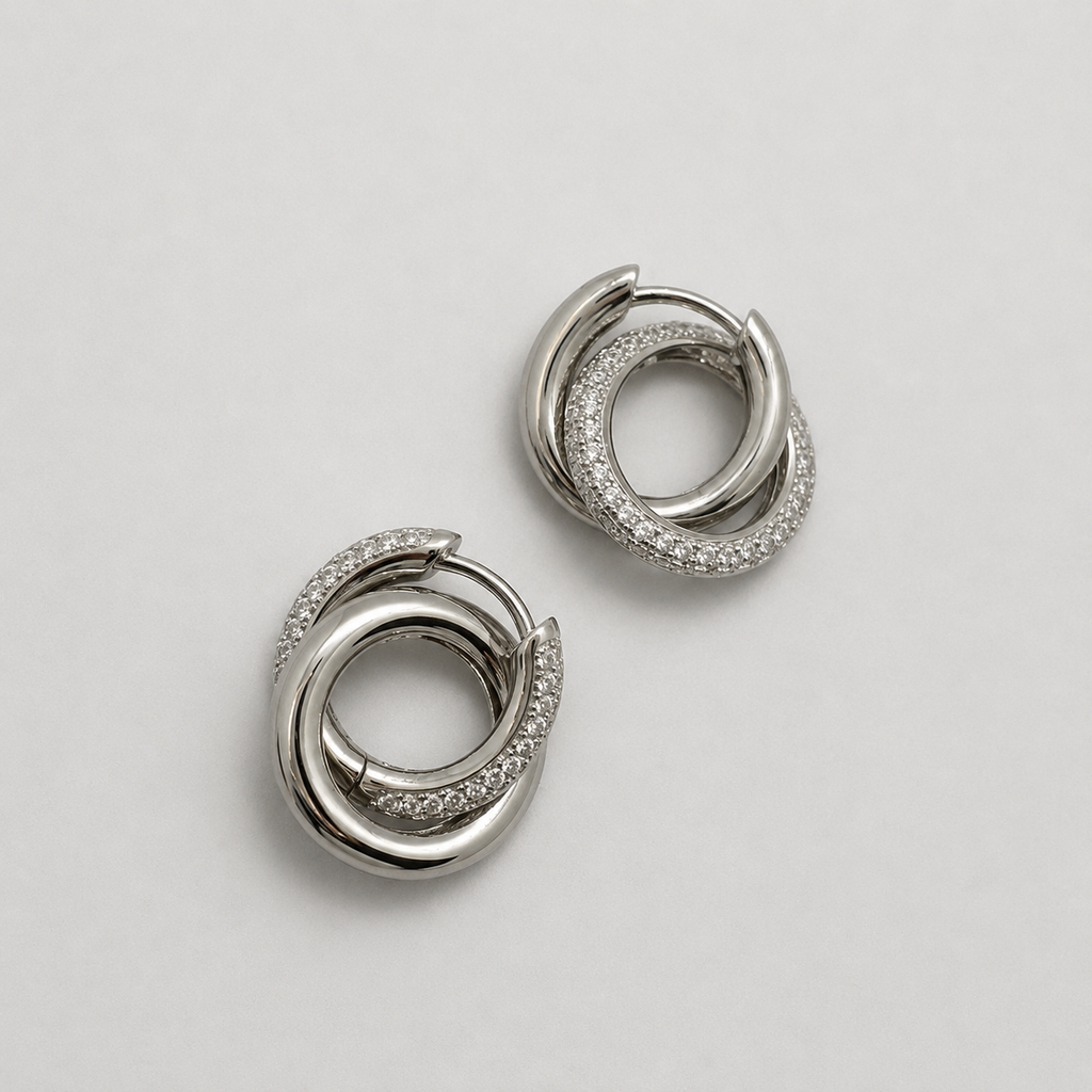 Aretes Enlace Duo