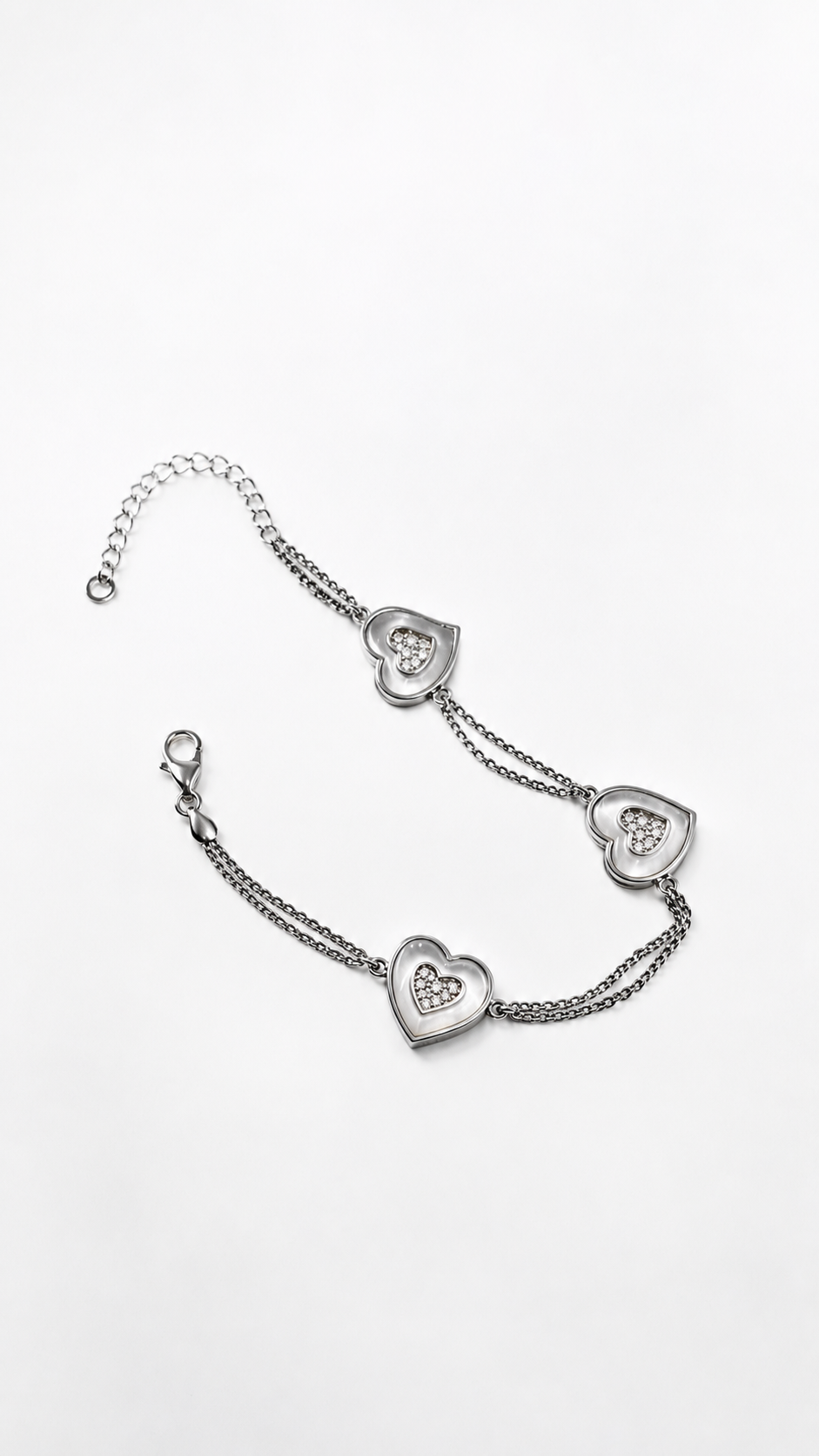 Pulsera Triple Heart
